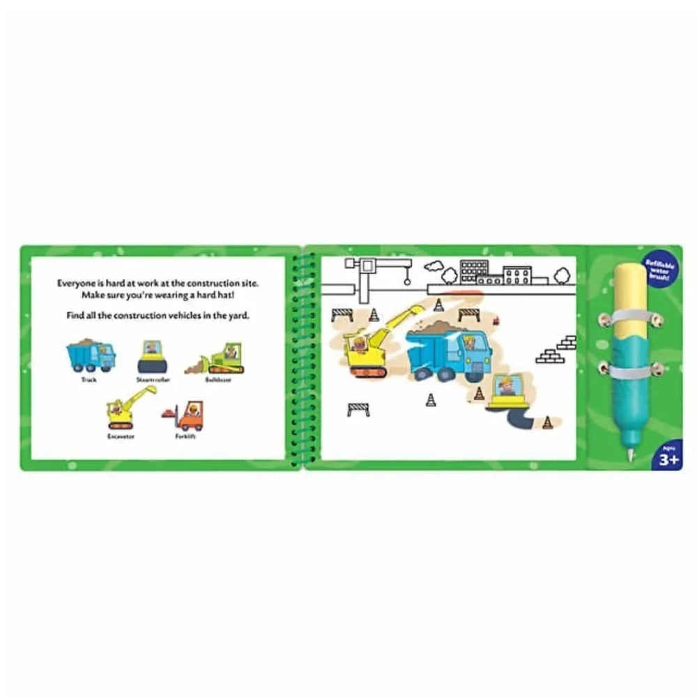 Water Art Book: Vehicles